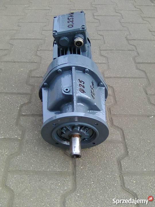 Motoreduktor 025 kW 175 obr 3faz wielkopolskie Leszno