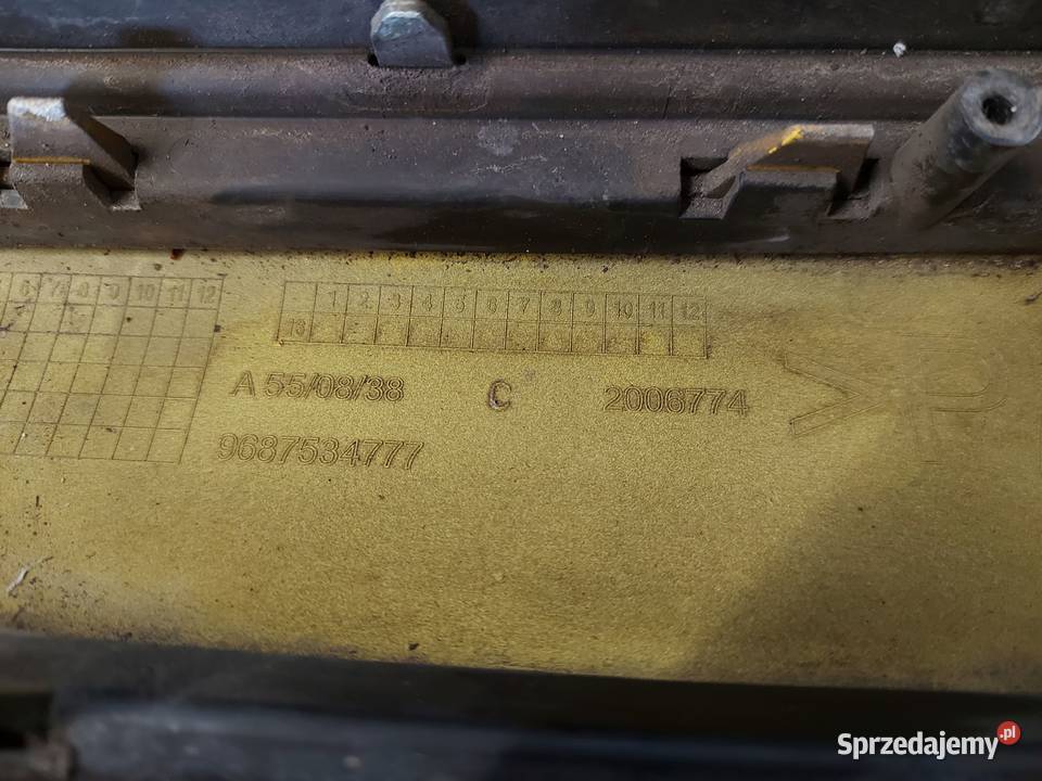 CITROEN DS3 zderzak przód 9687534777 świętokrzyskie Kielce