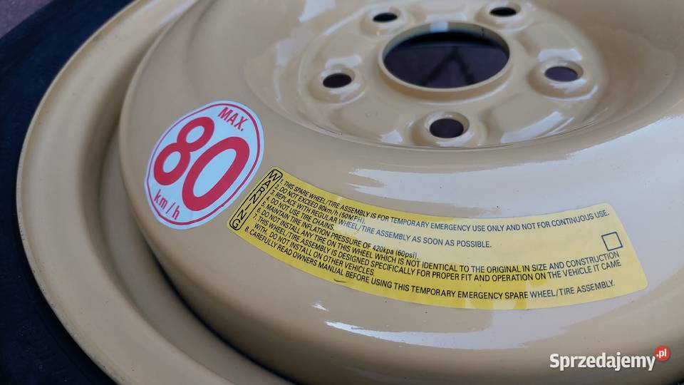 Koło dojazdowe Bridgestone T13590D15 Tarnów