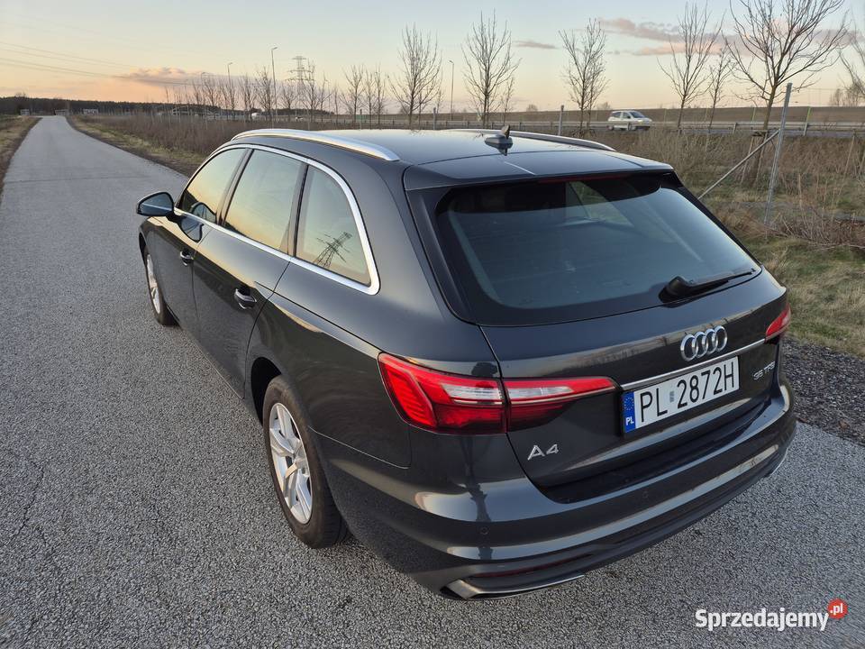Audi A4 b9 lift 20tfsi niski przebieg Leszno