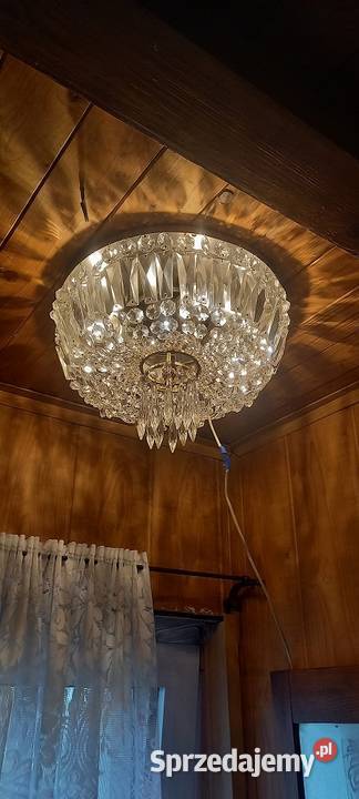 Elegancki kryształowy żyrandol 2 Wysyłka Skierniewice