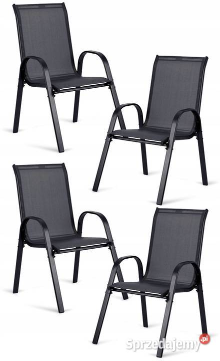 Krzesła ogrodowe tekstylne Sofotel SO980 zestaw Katowice sprzedam