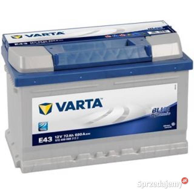 Akumulator VARTA Blue Dynamic E43 72Ah 680A EN Białystok