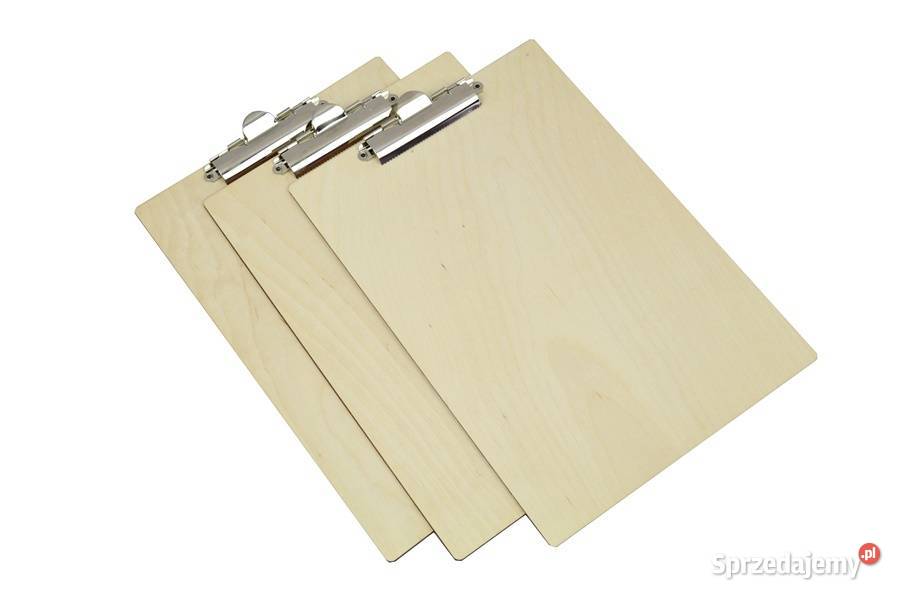 Drewniany CLIPBOARD A4 podkładka GRAWER MENU 10 Tarnów