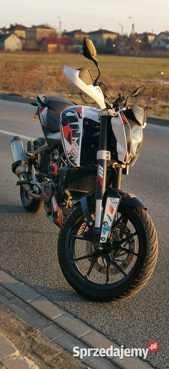 KTM Duke 125 15r Grzane manetki Hand bar basowy KTM