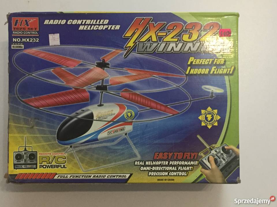 Helikopter RC Styropianowy 3 CH 40680 MHz mazowieckie sprzedam