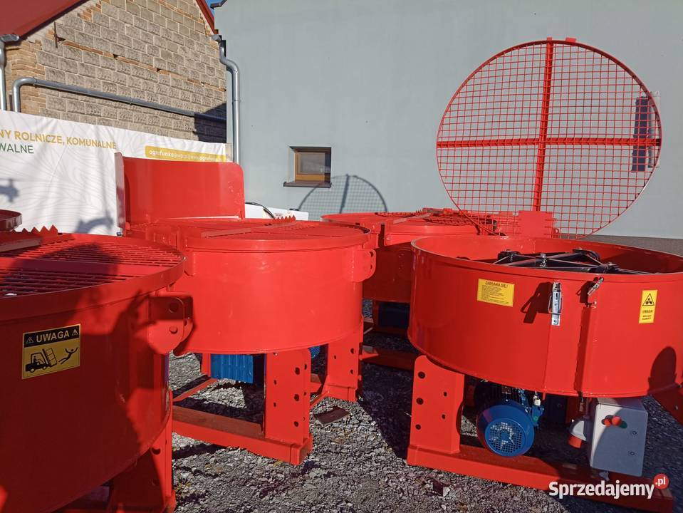 Elektryczna betoniarka planetarna 800Lsilnik Rybna