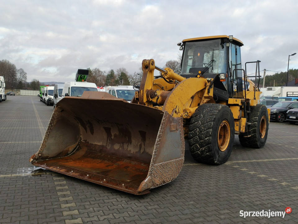 duża kołowa Caterpillar 962H CAT 20ton Kamera Widełki