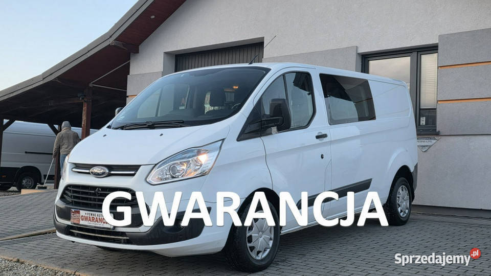 Ford Custom brygadówka doka 6 osobowy long centralny zamek Chełm Śląski