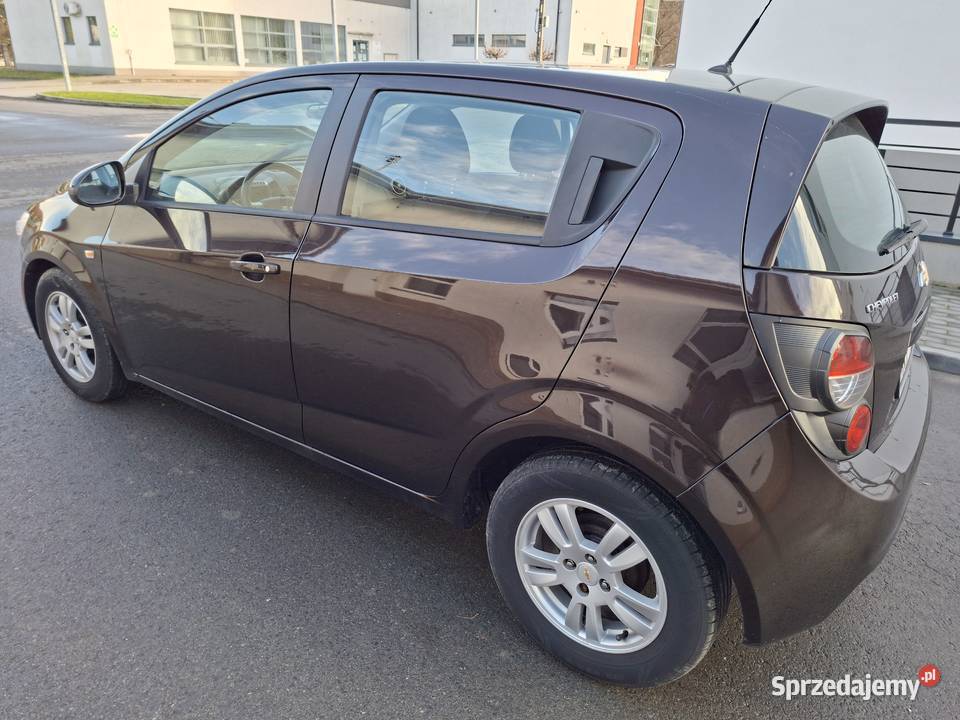 Chevrolet Aveo 2013R Benzyna 14 16V 100 Z manualna