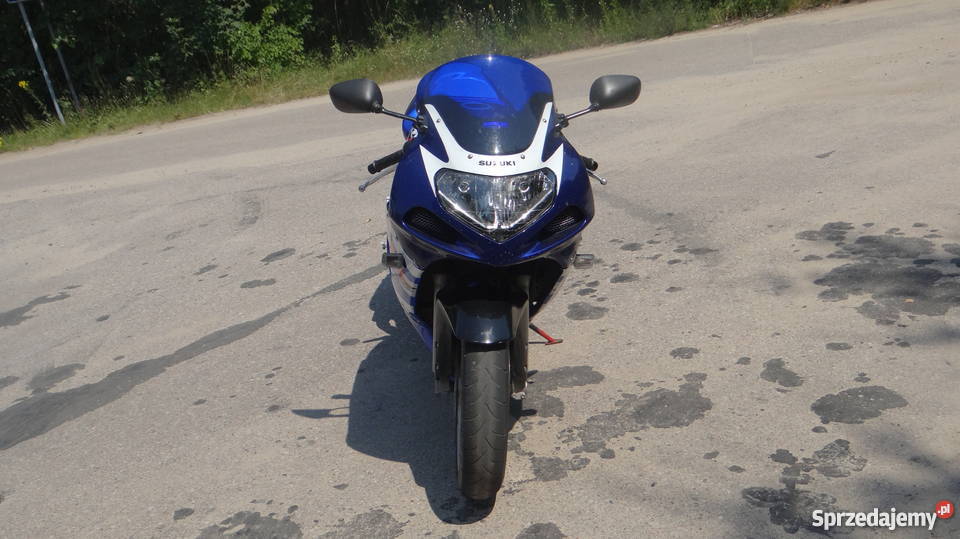 Suzuki GSXR 600 K3 2003r niebieski Prabuty