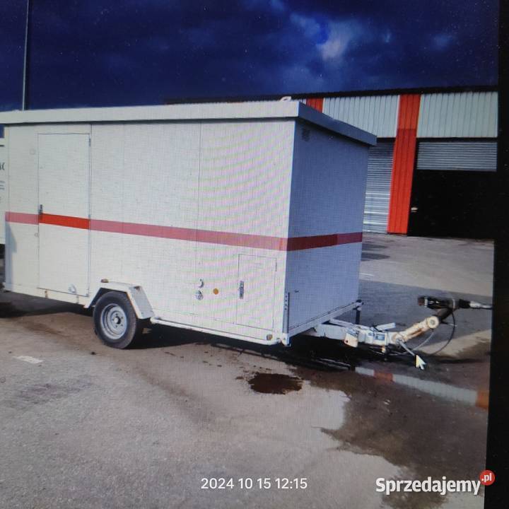 Przyczepa kempingowa kontener mieszkalny Pozostałe podlaskie Hajnówka sprzedam