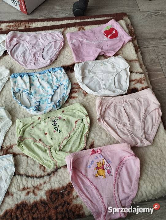 majtki dziewczęce rozmiar 110116 15 sztuk