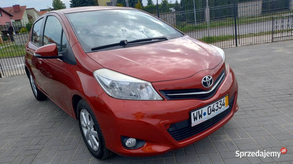 TOYOTA YARIS III 10 klimatyzacja ładna zadbana wielofunkcyjna kierownica Działdowo sprzedam