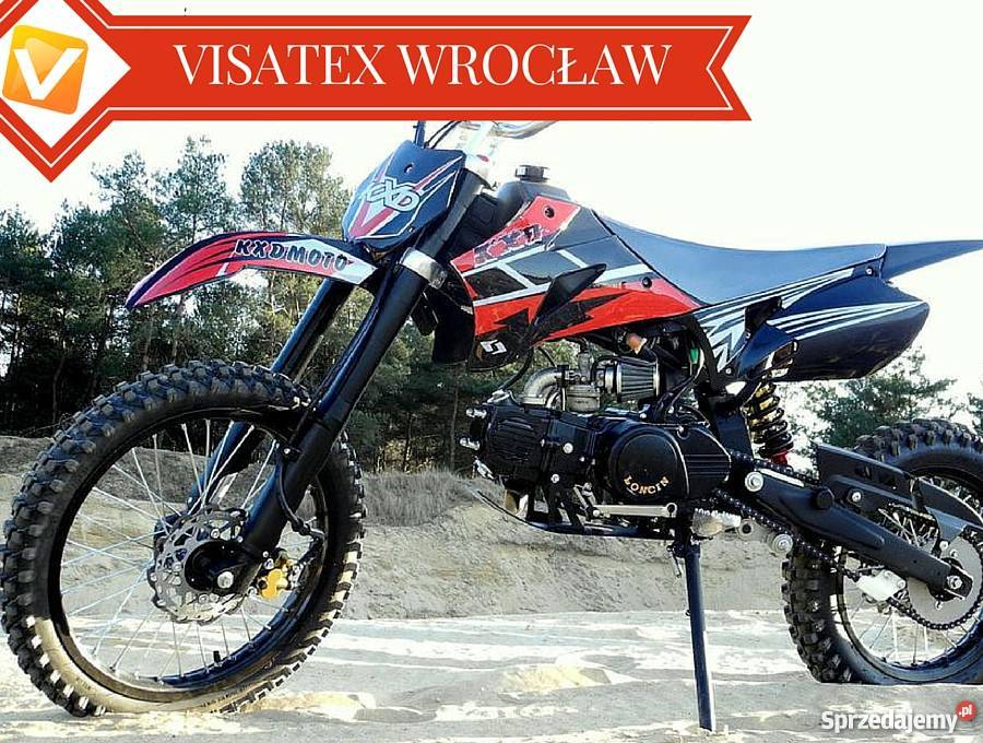 CROSS 125 KXD 608 DUŻE KOŁA 1417 CAL nieuszkodzony Wrocław