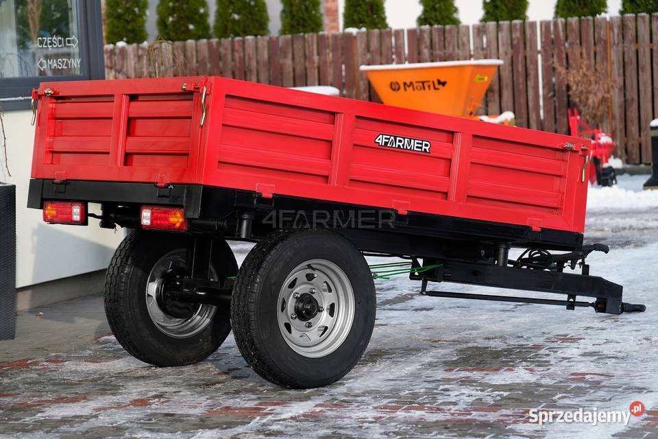 Przyczepa rolnicza jednoosiowa 15T z kiprem Tajęcina sprzedam