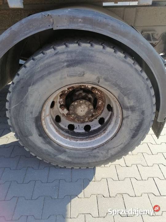 Koła 31580 R225 napędowe MAN F90 F2000 wywrotka Rzędowice sprzedam