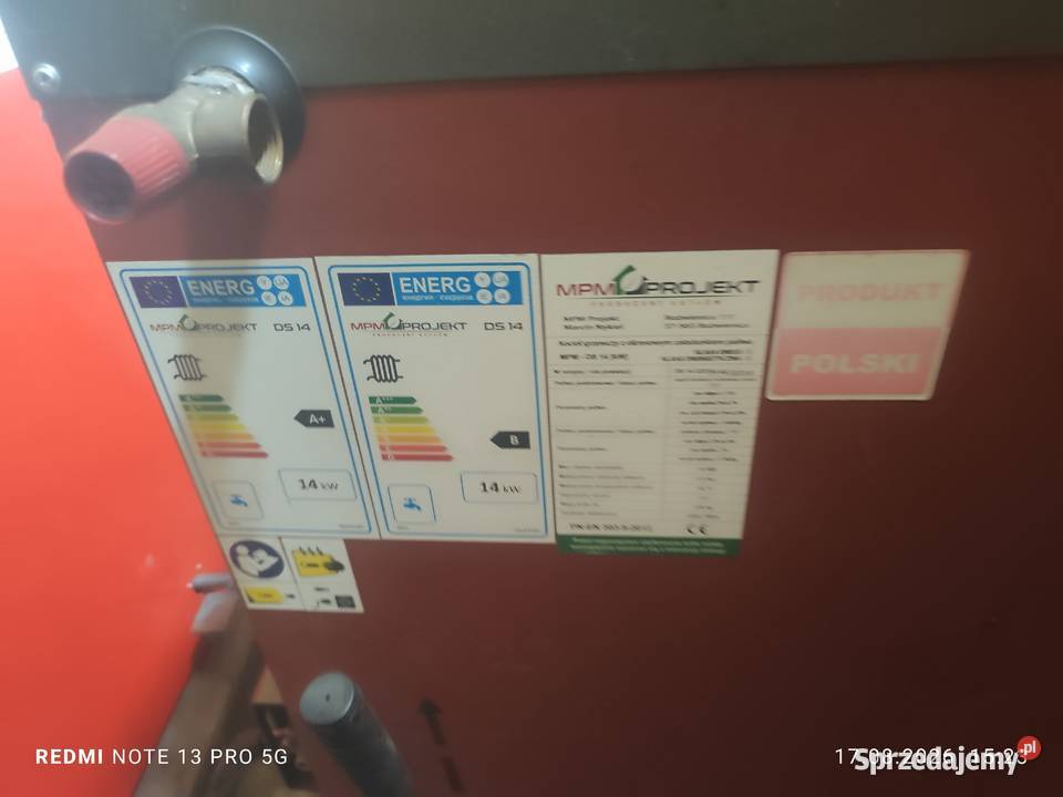 Piec mpm 14 kw 5 klasa Dębica