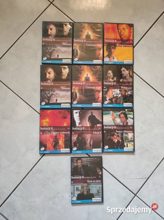 fabryka sensacji kolekcja dziennika płyty dvd cd Filmy