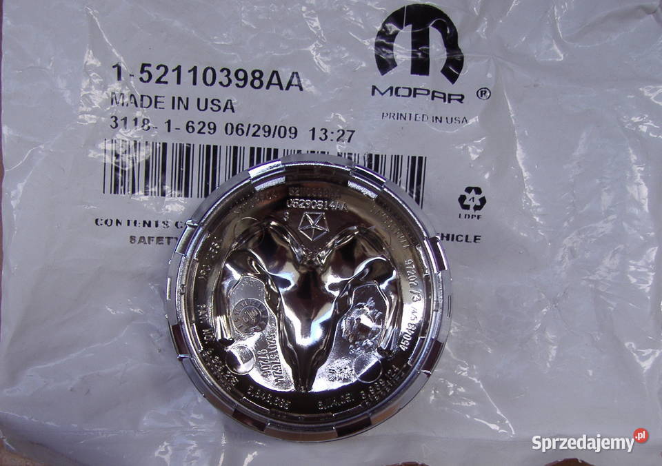 DODGE RAM CHARGER DEKIELKI 52110398AA osobowe Katowice