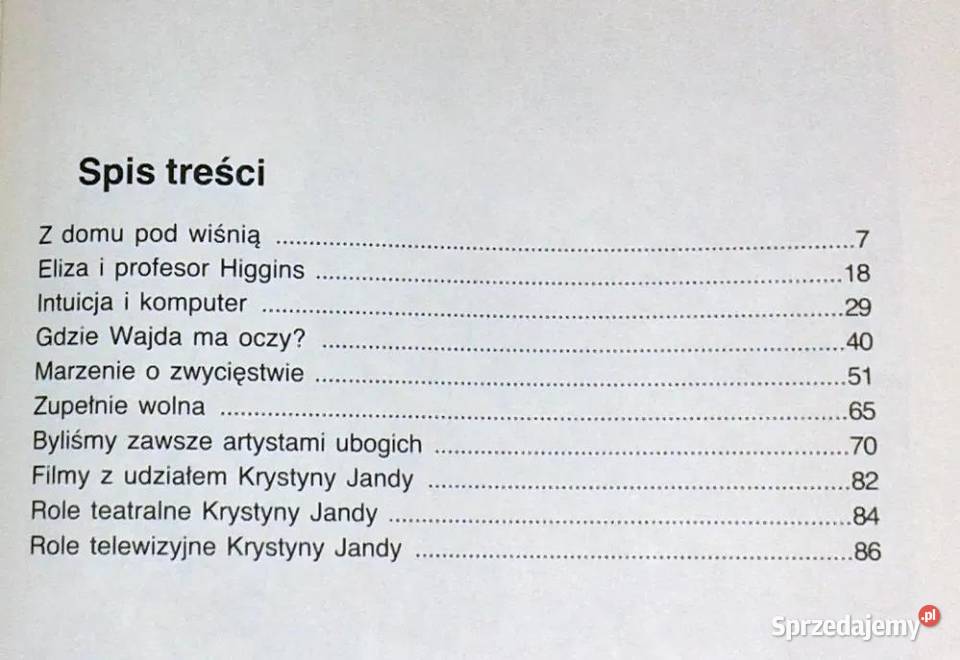 się nie pchaj Krystyna Janda Książki i Podręczniki Chełm sprzedam