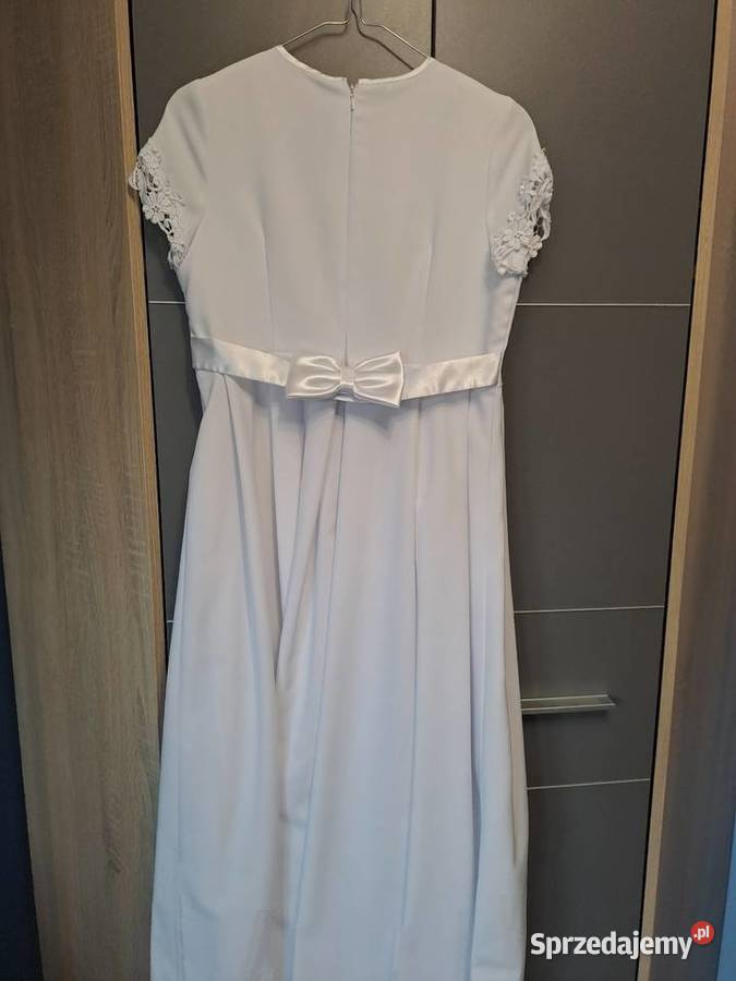 Sukienka komunijna biały śląskie Sosnowiec