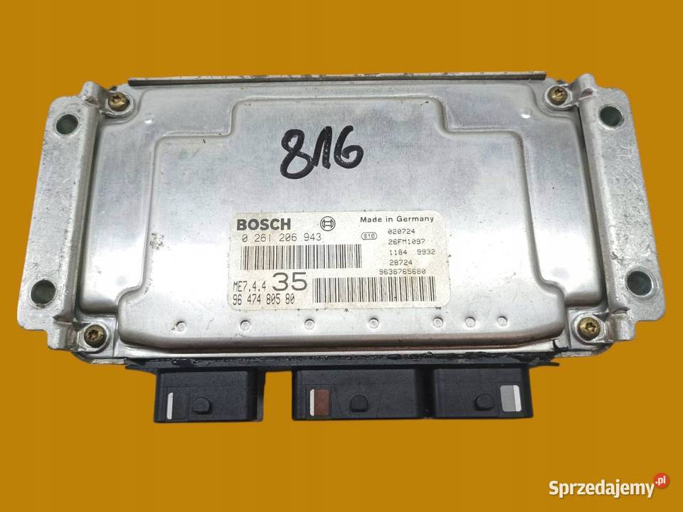 STEROWNIK SILNIKA 0261206943 9647480580 16 B 108