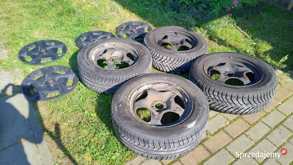 4 opony wielosezonowe z felgi strukturalnymi Pszczyna