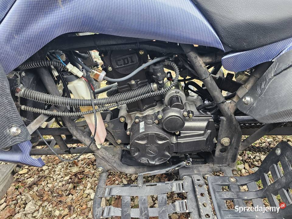 Quad 250 zarejstrowany opłacony łańcuch łódzkie