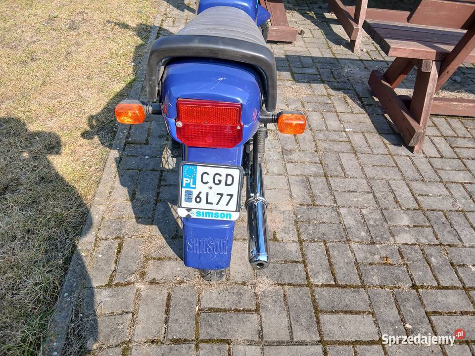 Simson s 53 stan fabryczny nieuszkodzony Brześć Kujawski