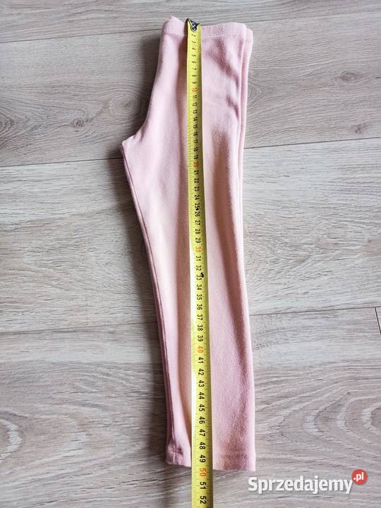 Legginsy dziewczęce morelowe 98 Płock sprzedam