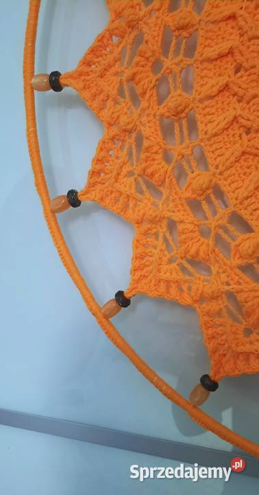 Pomarańczowa mandala 3D 55 łapacz snów Łapacze snów Koszalin