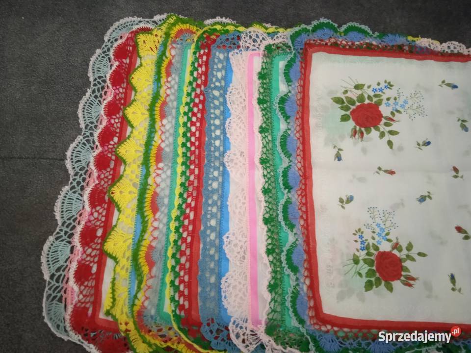 Chusteczki materialowe nowe Pozostałe Pabianice