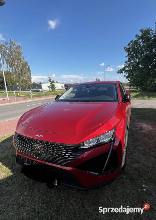 Peugeot 408 12 2023 r 130 pierwszy właściciel lubelskie Krasnystaw