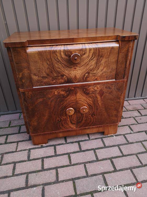 Komoda Szafka ARTDECO Orzech Gramofon Na Płyty Swarzędz sprzedam