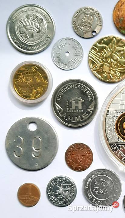 Zestaw Numizmatów Żetonów 32 Gliwice