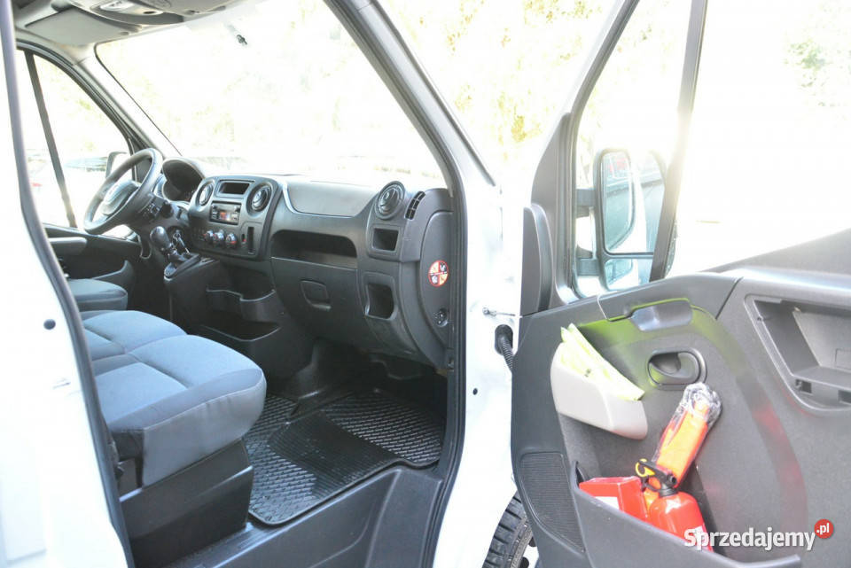 Renault Master L3H2 7 osobowy brygadówka doka nieuszkodzony Warszawa
