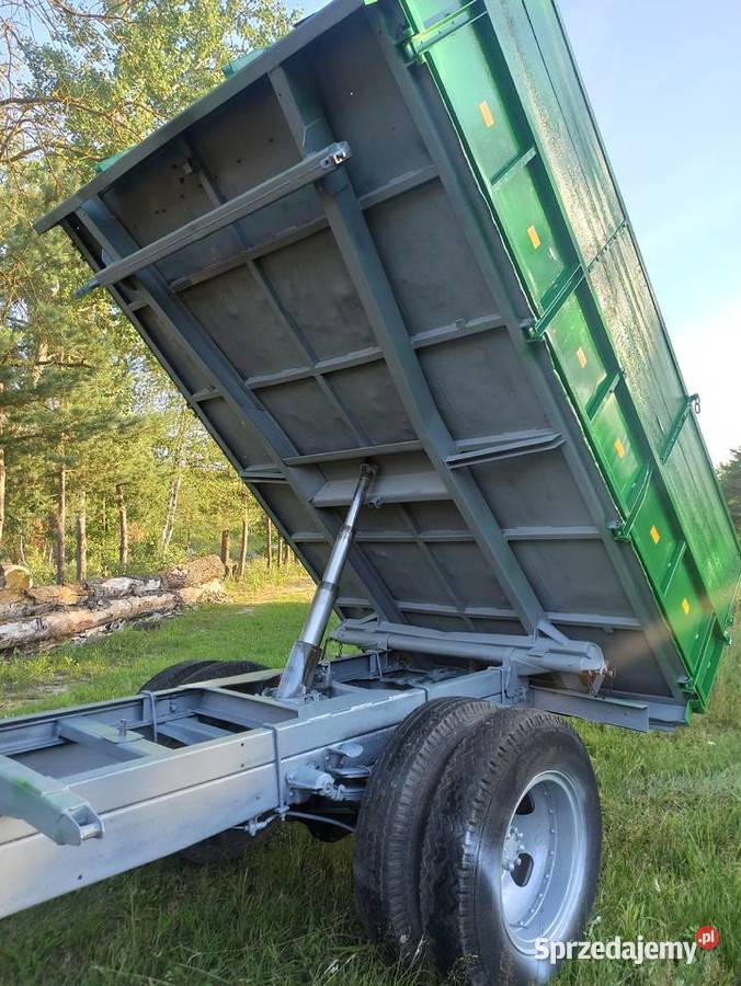 Przyczepa jednosiowa Wywrotka na 3strony Chełm