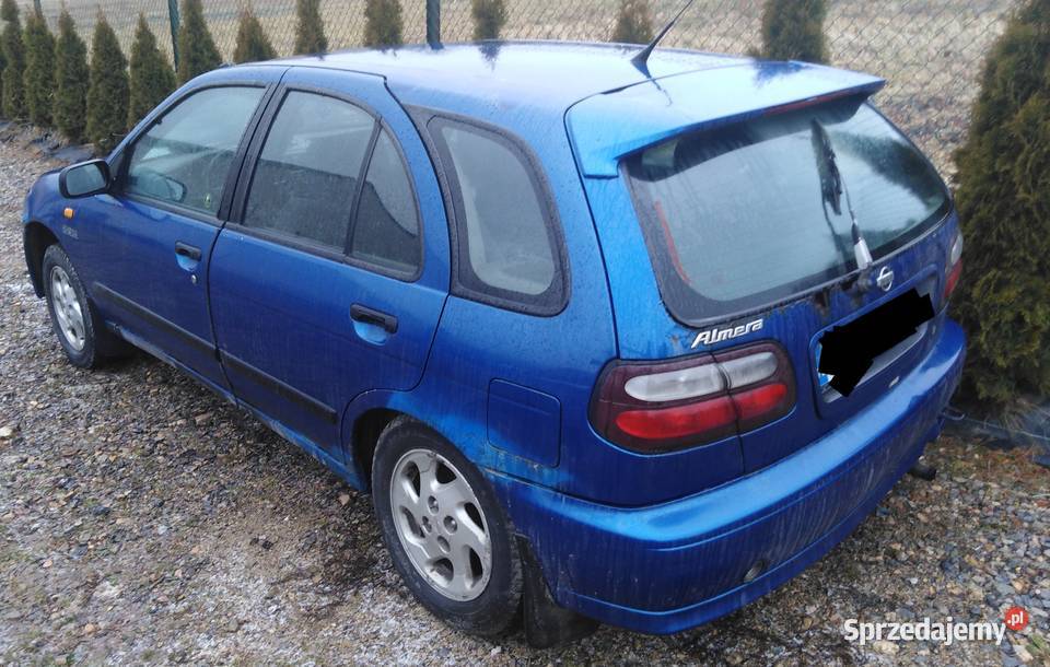 Nissan Almera N15 16 Rok produkcji 1998 Sąspów sprzedam