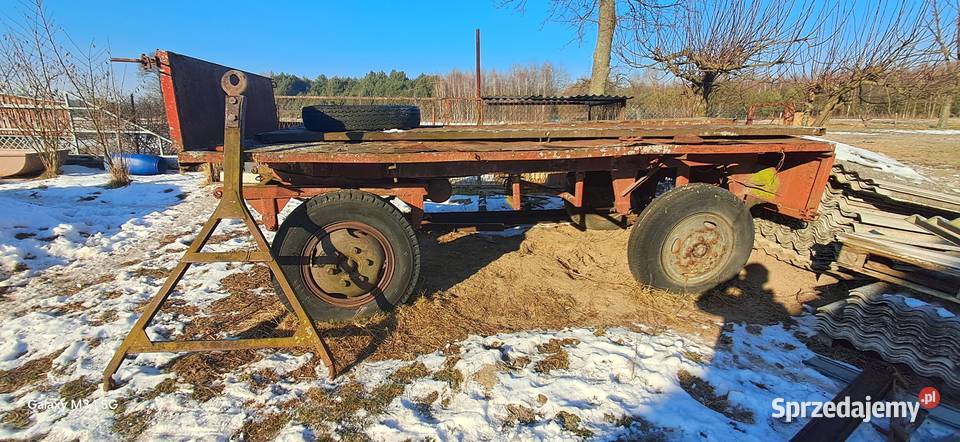 Przyczepa d35 do remontu świętokrzyskie Gościencin