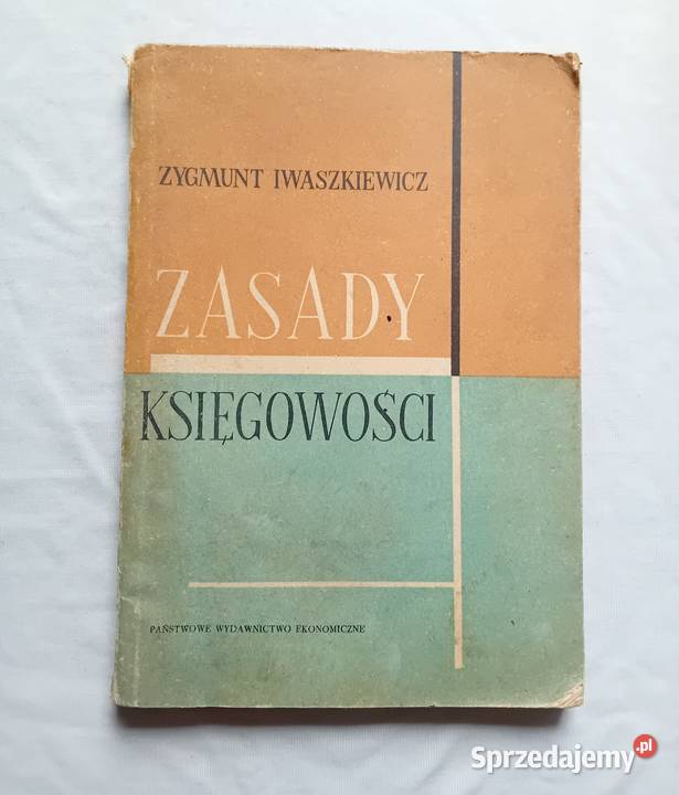 Zygmunt Iwaszkiewicz Zasady księgowości PWE 1963 Koźminek