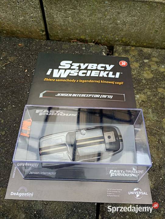 JENSEN INTERCEPTOR Fast furious 143 deagostini Antyki, Sztuka, Kolekcje