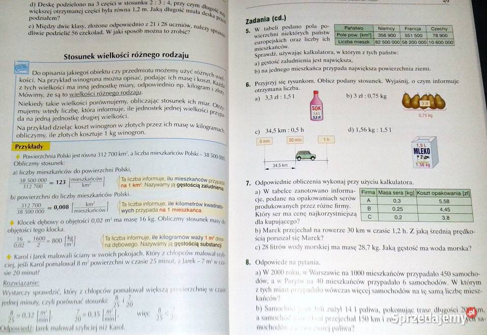 Matematyka 1 Podręcznik z zadaniami M Świst lubelskie Chełm
