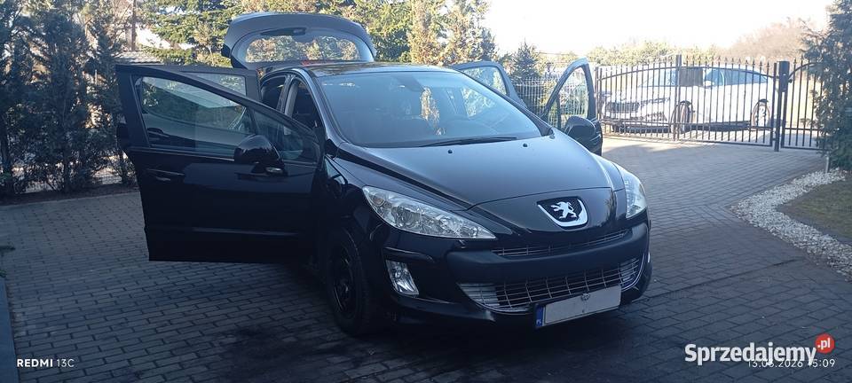 Peugeot 308 Szklany Panoramiczny Dach Hatchback Wałdowo Szlacheckie sprzedam