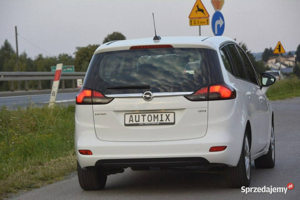 Opel Zafira 16CDTI 7 osobowa serwisie Android Sędziszów Małopolski