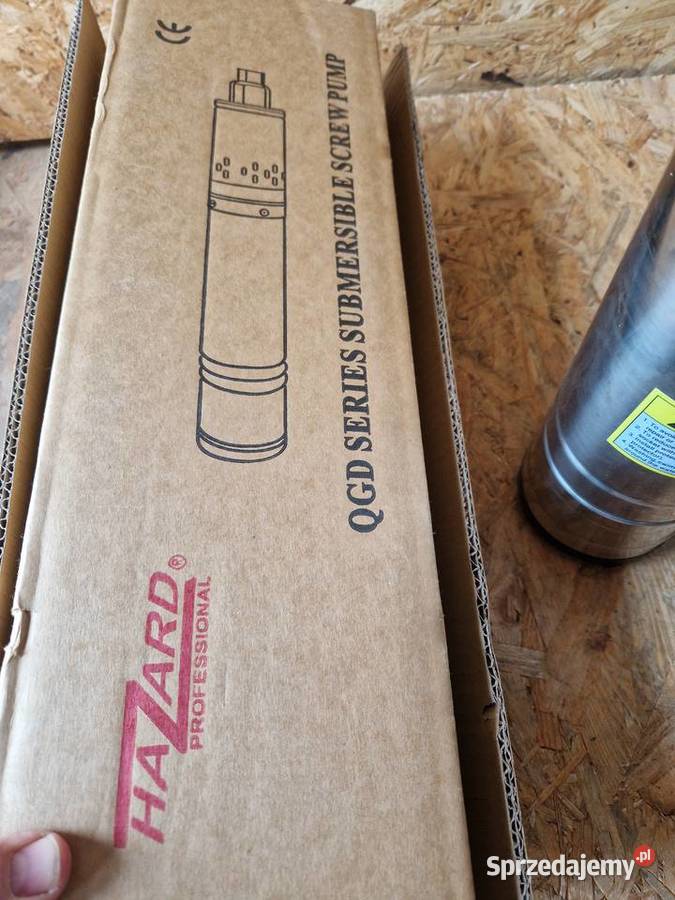 POMPA GŁĘBINOWA ŚRUBOWA 22 kw Hazard 60 metrów Pozostałe