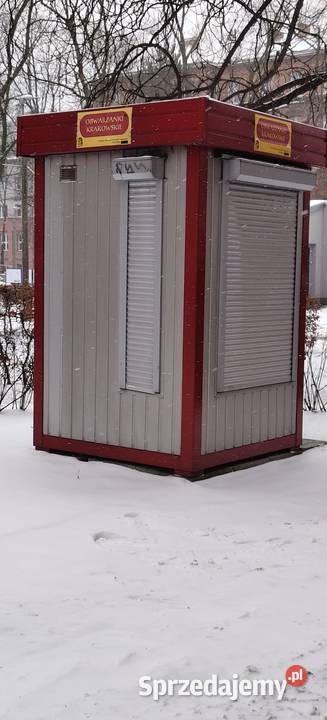 Budka handlowa kiosk gastronomiczny stróżówka Kraków sprzedam