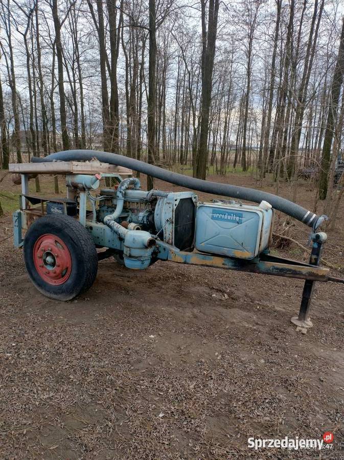 Pompa motopompa do podlewania nawadniania wielkopolskie Opatówek