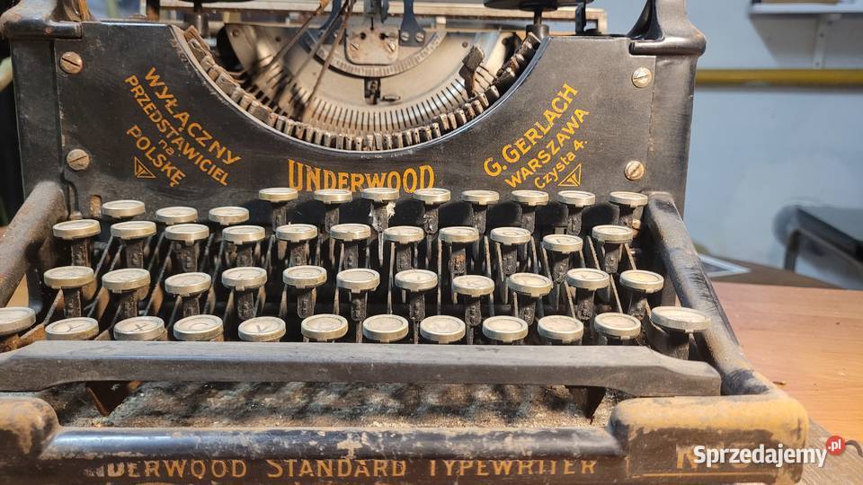 Przedwojenna maszyna do pisania Underwood No5
