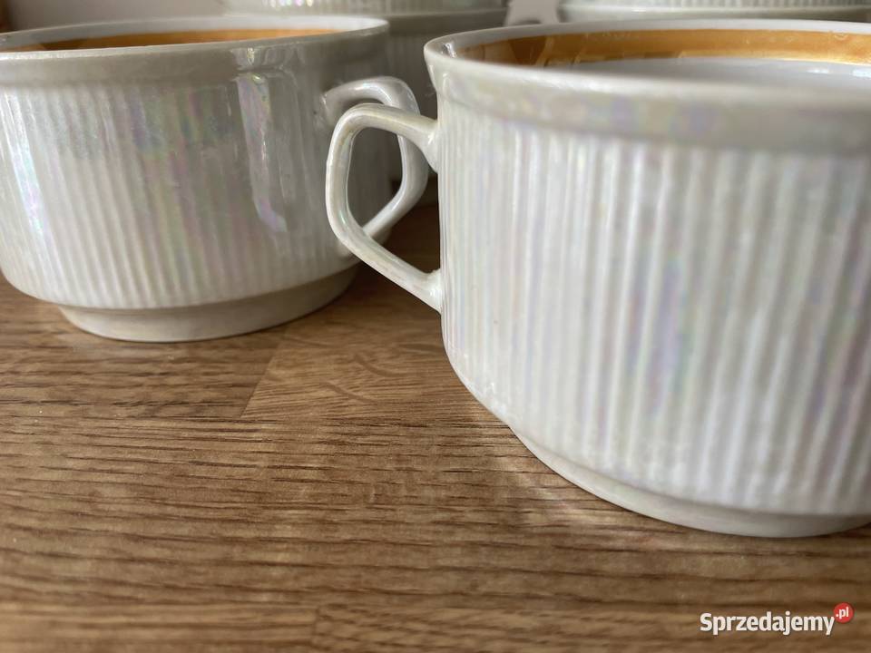 Chodzież porcelanowa bulionówka PRL pomorskie Pruszcz Gdański
